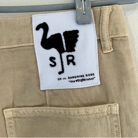 Free People X Sandrine Rose Wide-leg Denim Jeans In Sunflower Size 28 NWT - Picture 6 of 8